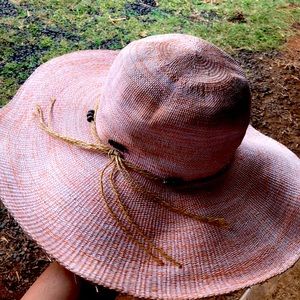 Pink ROXY sun hat